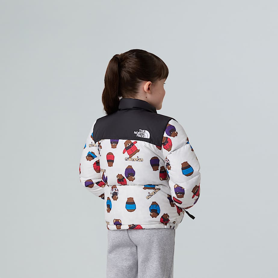 1996 Retro Nuptse Jacke mit Aufdruck fr Kinder TNF ALT13