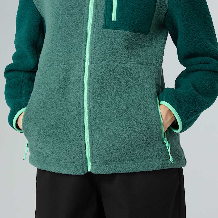 Yumiorifleecejas met volledige rits voor dames TNF ALT9