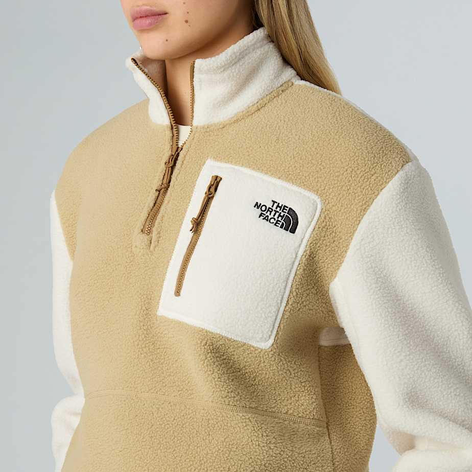 Yumiorifleecejas met kwartrits voor dames TNF ALT7