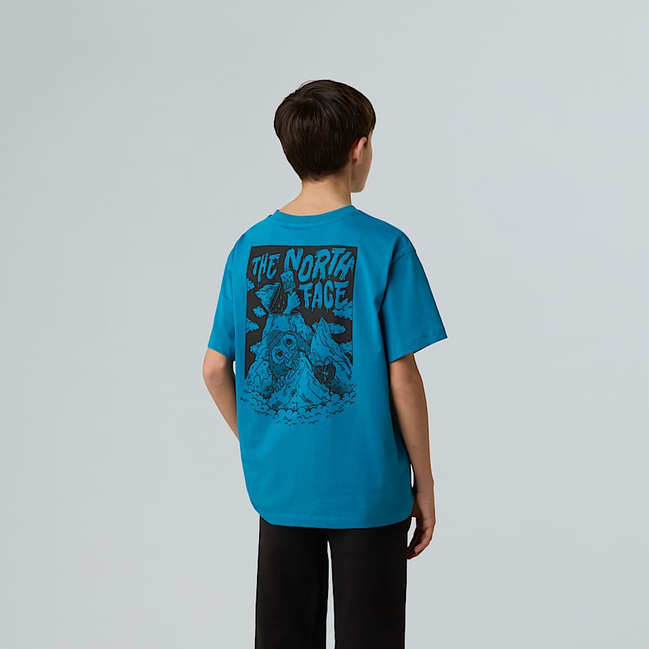 Sports Pocket TShirt in Oversize mit Grafik fr Jungen TNF ALT4