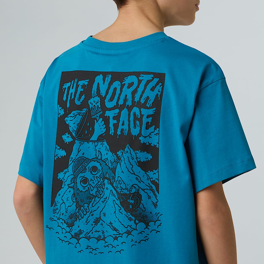 Sports Pocket TShirt in Oversize mit Grafik fr Jungen TNF ALT8