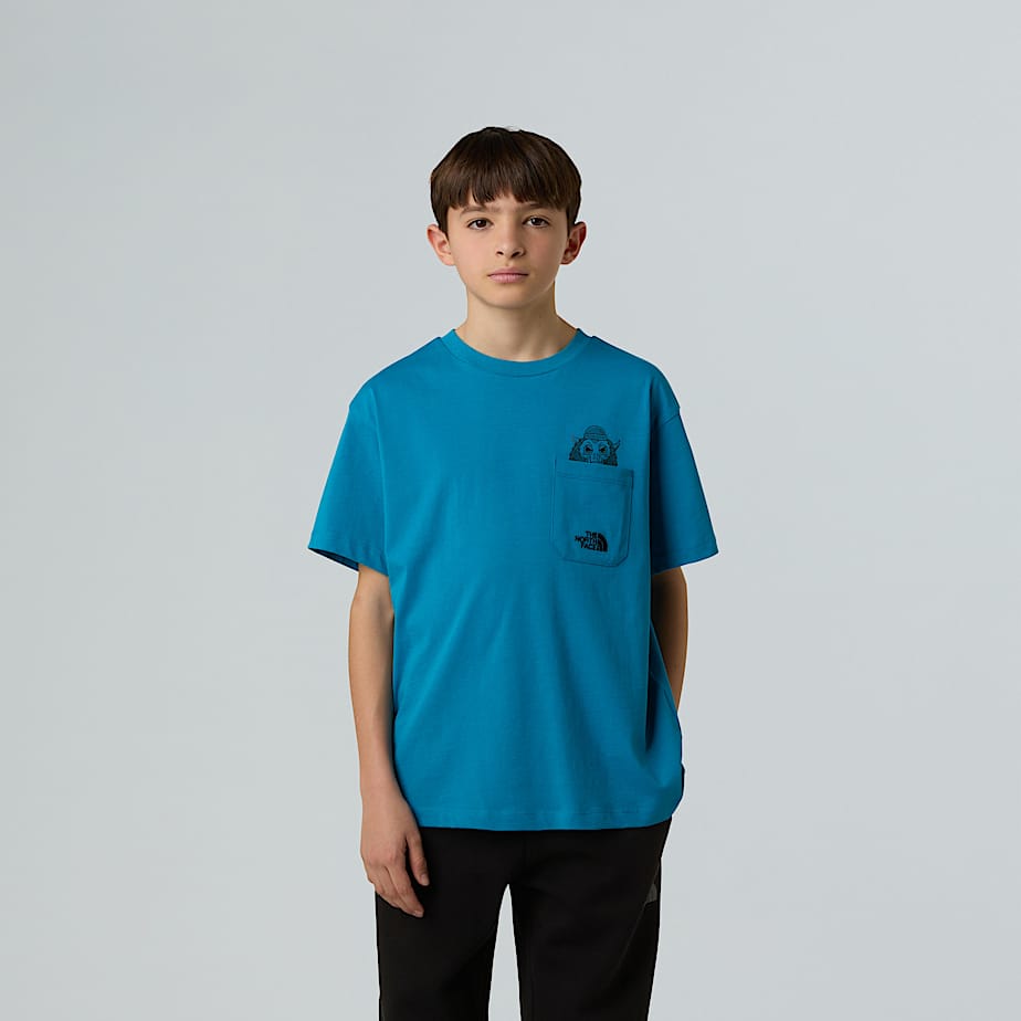 Sports Pocket TShirt in Oversize mit Grafik fr Jungen TNF ALT5