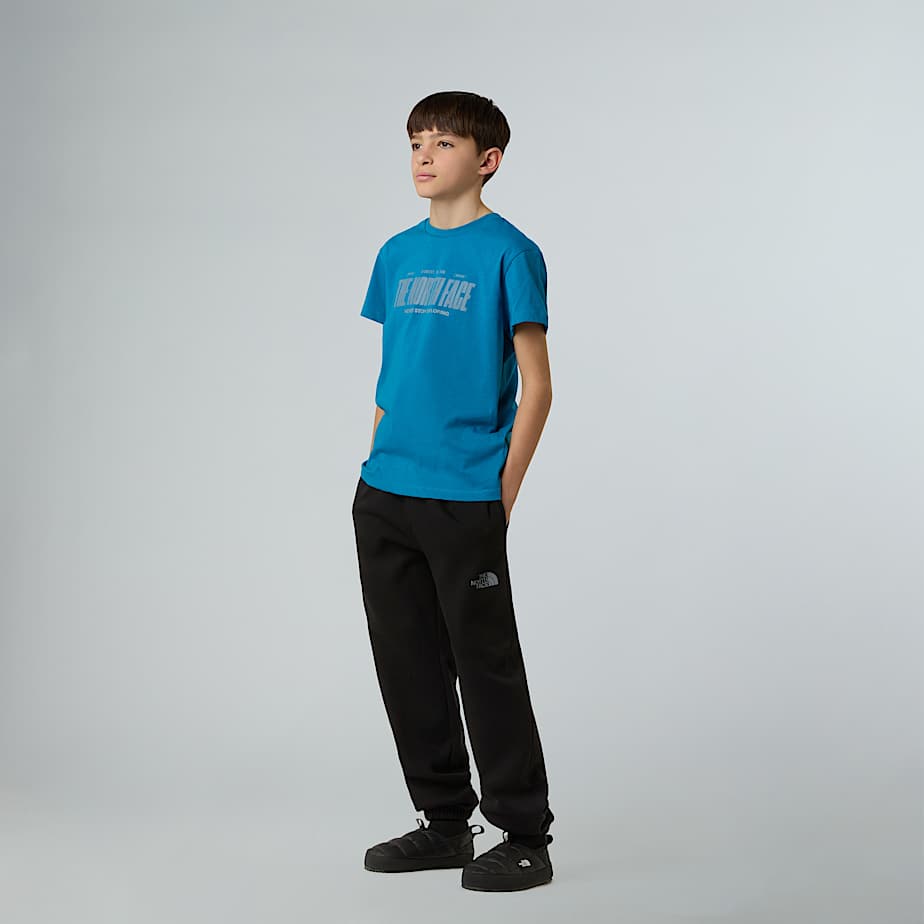 Logo reflektierendes  relaxt geschnittenes TShirt fr Jungen TNF ALT5