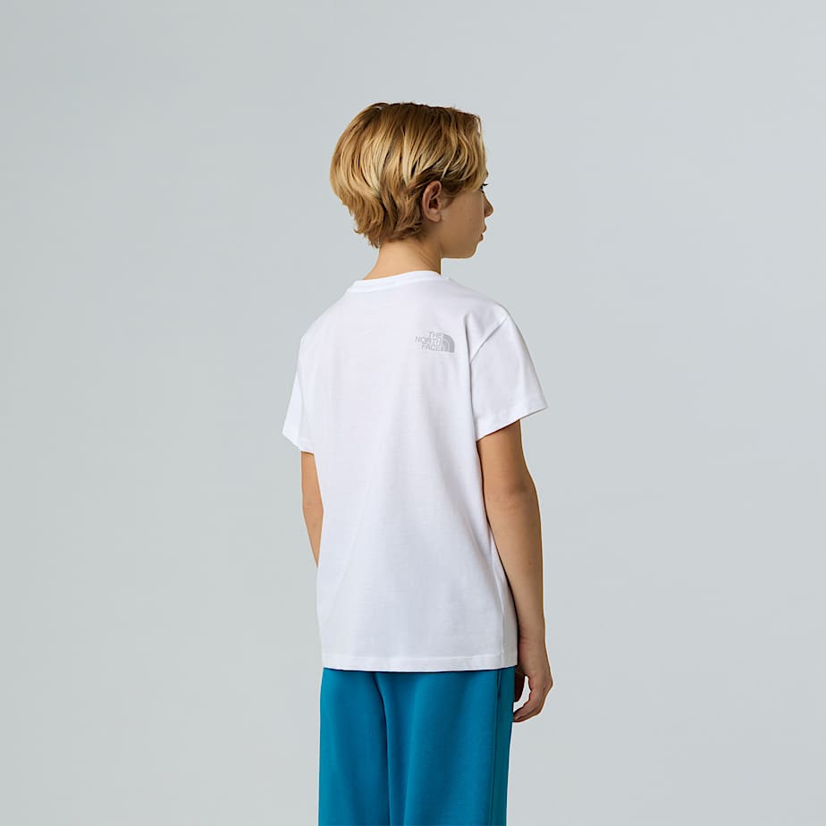 Tshirt Reflective Logo Relaxed da ragazzo TNF ALT6