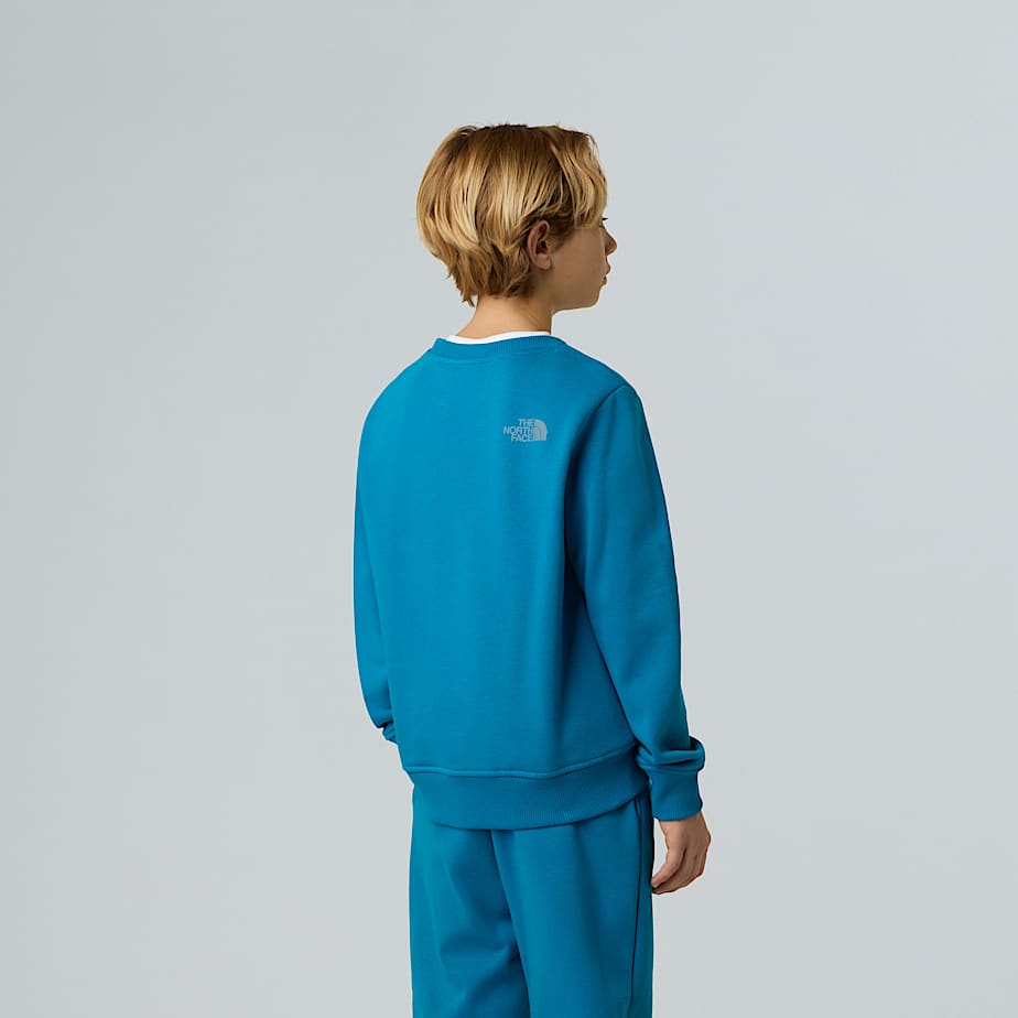 Logo reflektierendes  relaxt geschnittenes Sweatshirt fr Jungen TNF ALT6