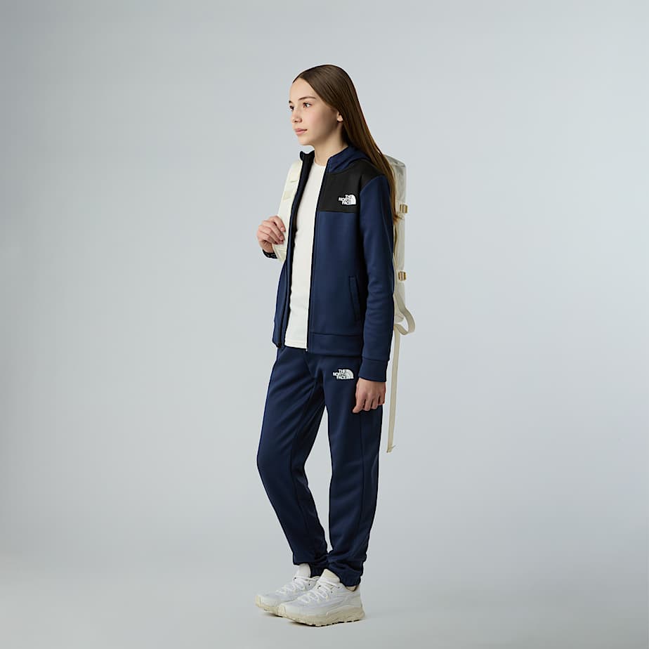 Felpa Reaxion con cappuccio e cerniera integrale da ragazzi TNF ALT10