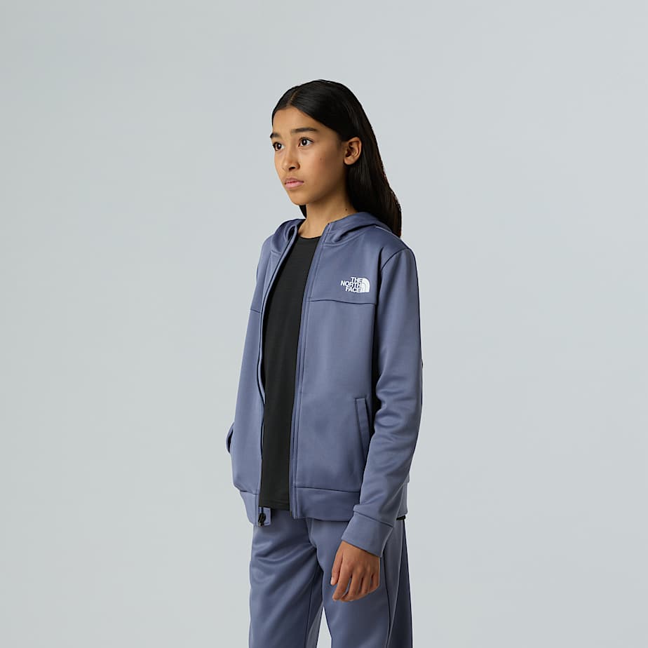 Reaxion Kapuzenpulli mit durchgehendem RV fr Jugendliche TNF ALT12