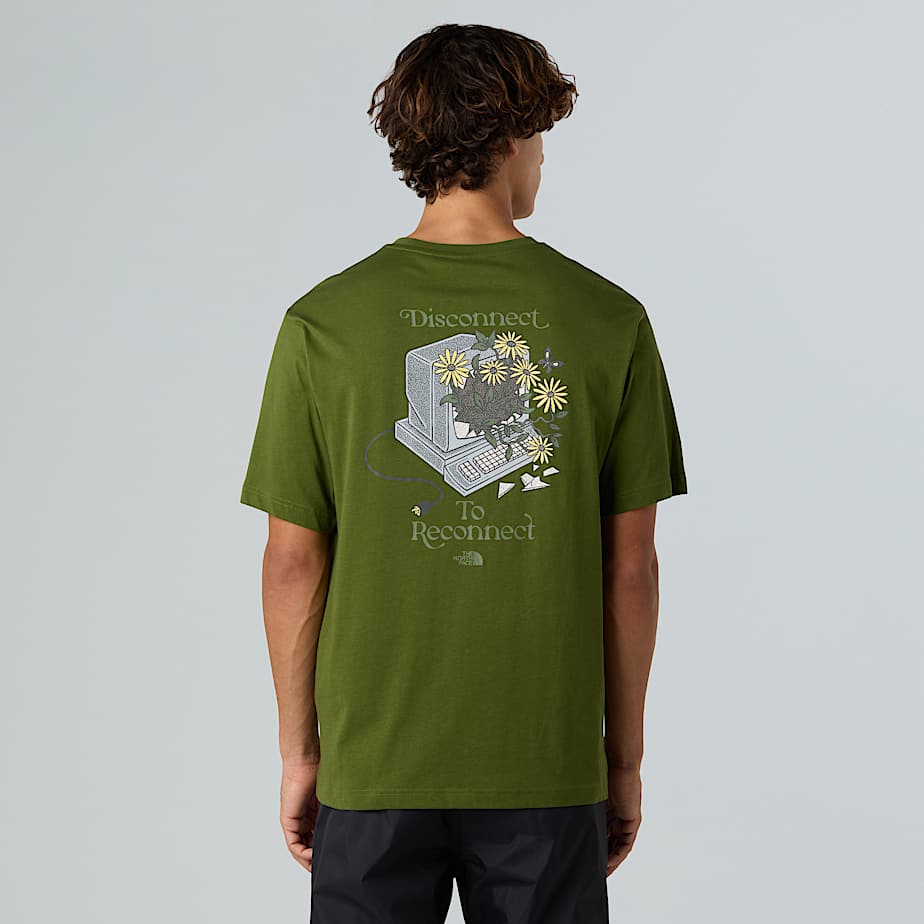 Tshirt dcontract Connect Graphic unisexe TNF ALT4