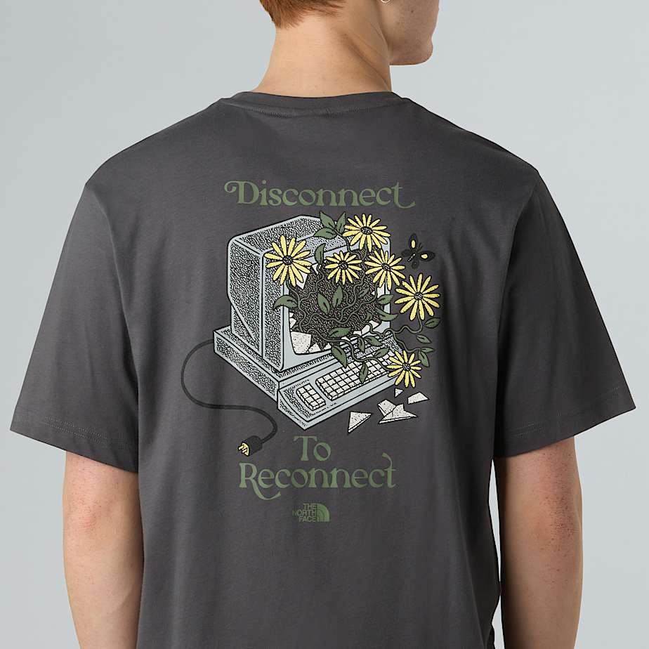 Tshirt dcontract Connect Graphic unisexe TNF ALT8