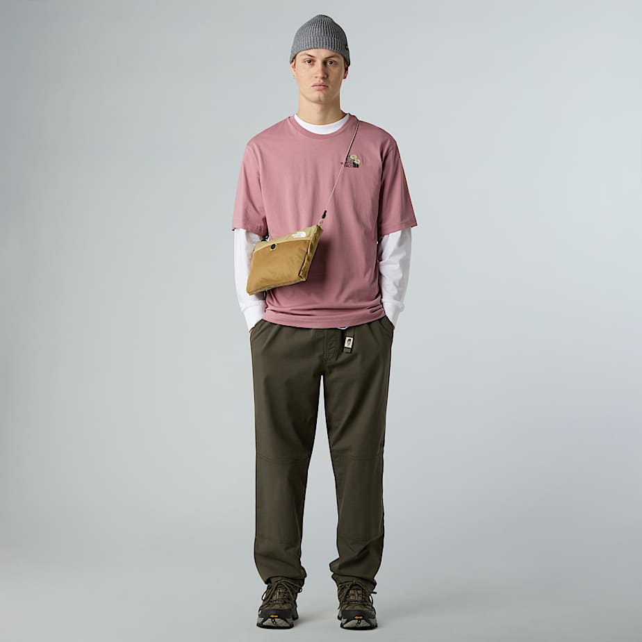 Unisex Dome Flower Relaxed Graphic TShirt TNF ALT5