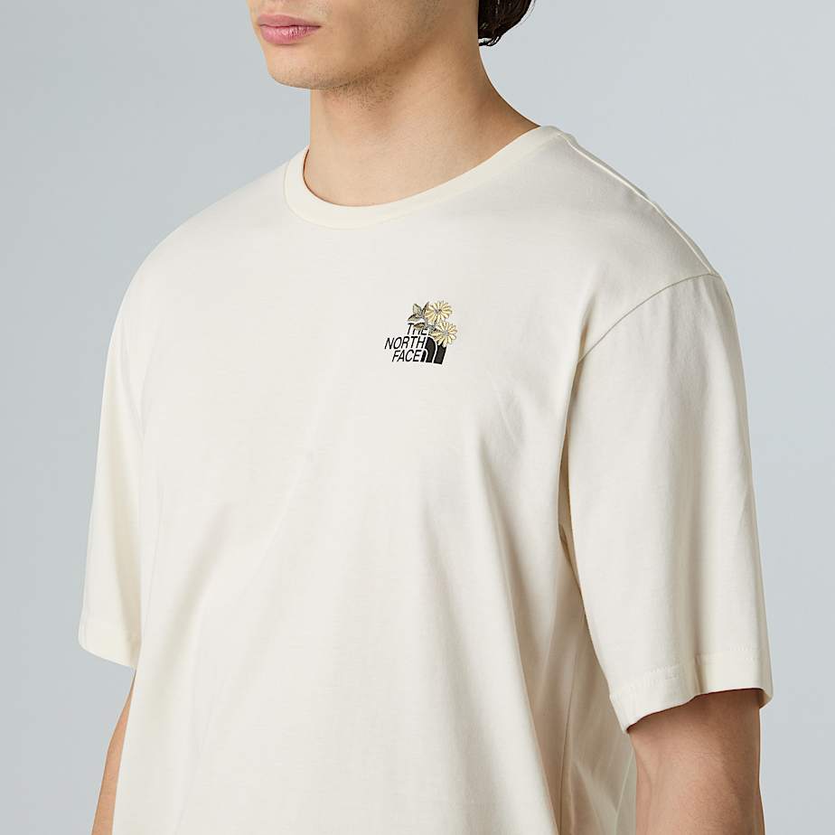 Unisex Dome Flower Relaxed Graphic TShirt TNF ALT7