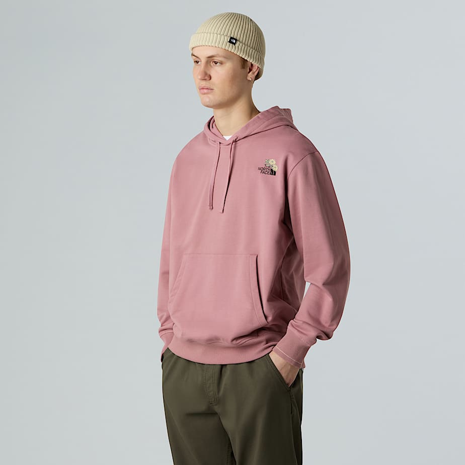 Sudadera holgada con capucha y estampado floral Dome unisex TNF ALT9