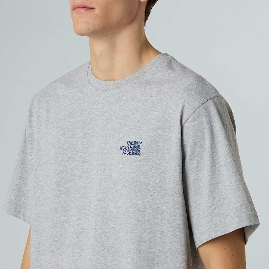 Run relaxt geschnittenes TShirt mit Grafik in Unisex TNF ALT7