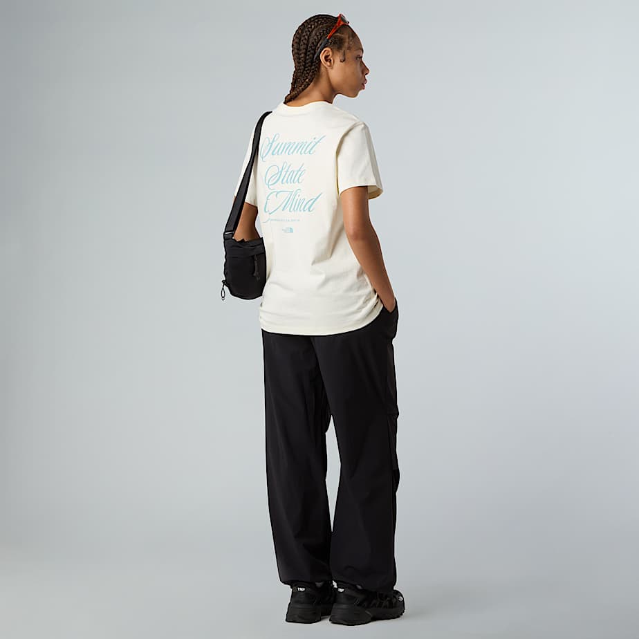 Inspire Exploration Relaxed Tshirt voor dames TNF White DuneBlue Eclipse ALT6