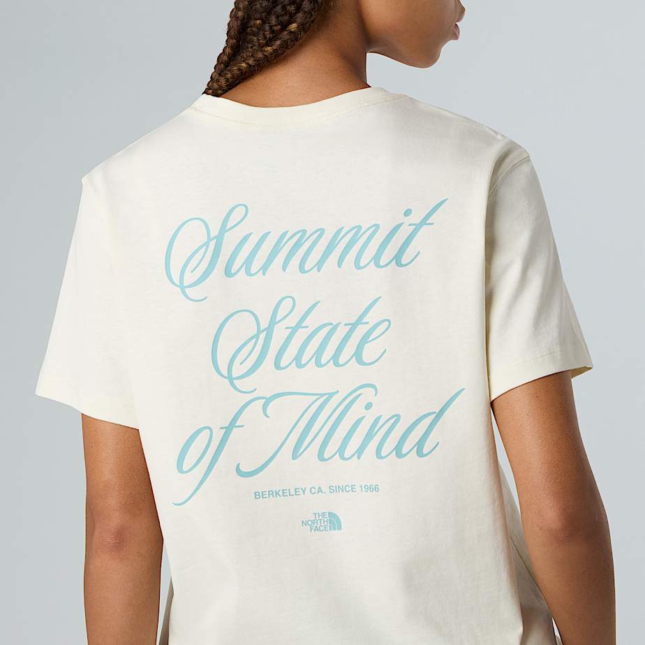 Inspire Exploration Relaxed Tshirt voor dames TNF White DuneBlue Eclipse ALT8