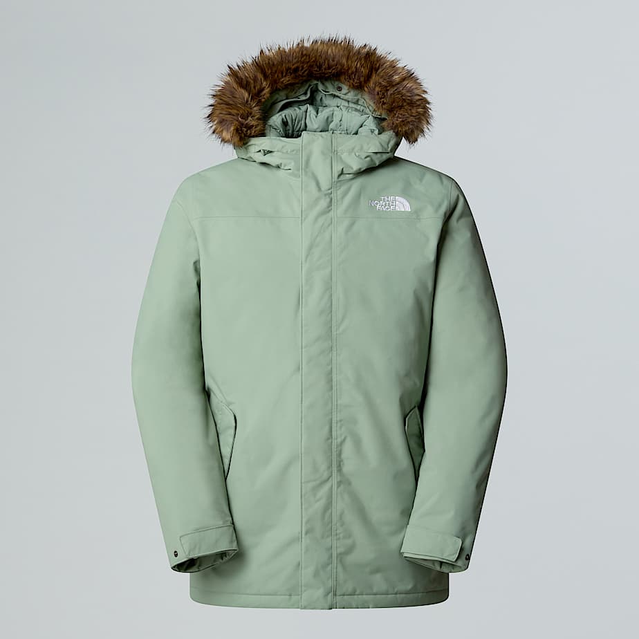 Mens Recycled Zaneck Jacket TNF Slate Moss HERO