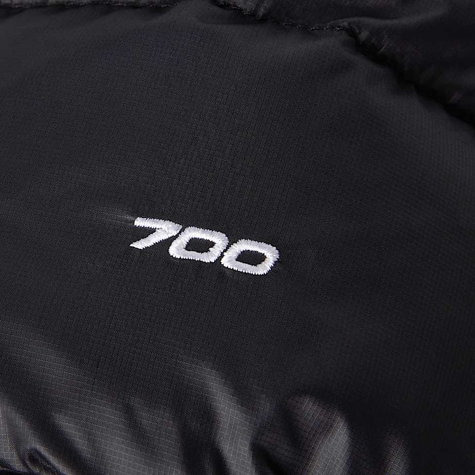 Nuptse kurze Jacke fr Damen TNF TNF BlackTNF BlackRecycled Down ALT24