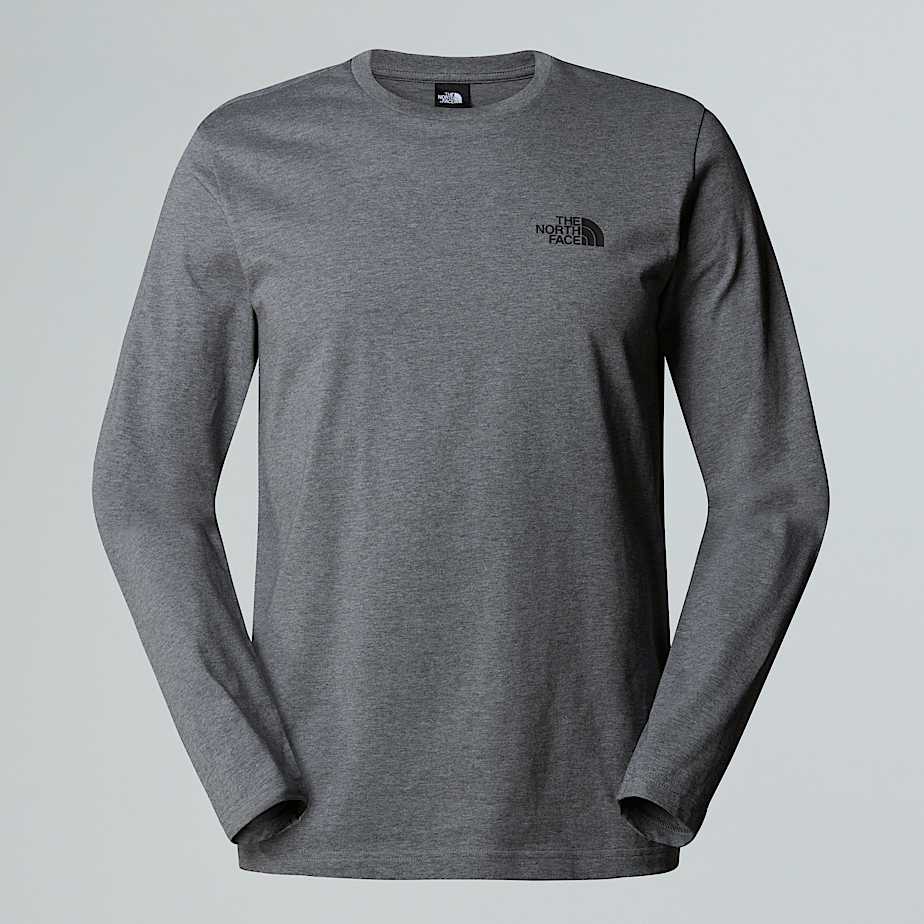 Simple Dome LangarmShirt fr Herren TNF HERO