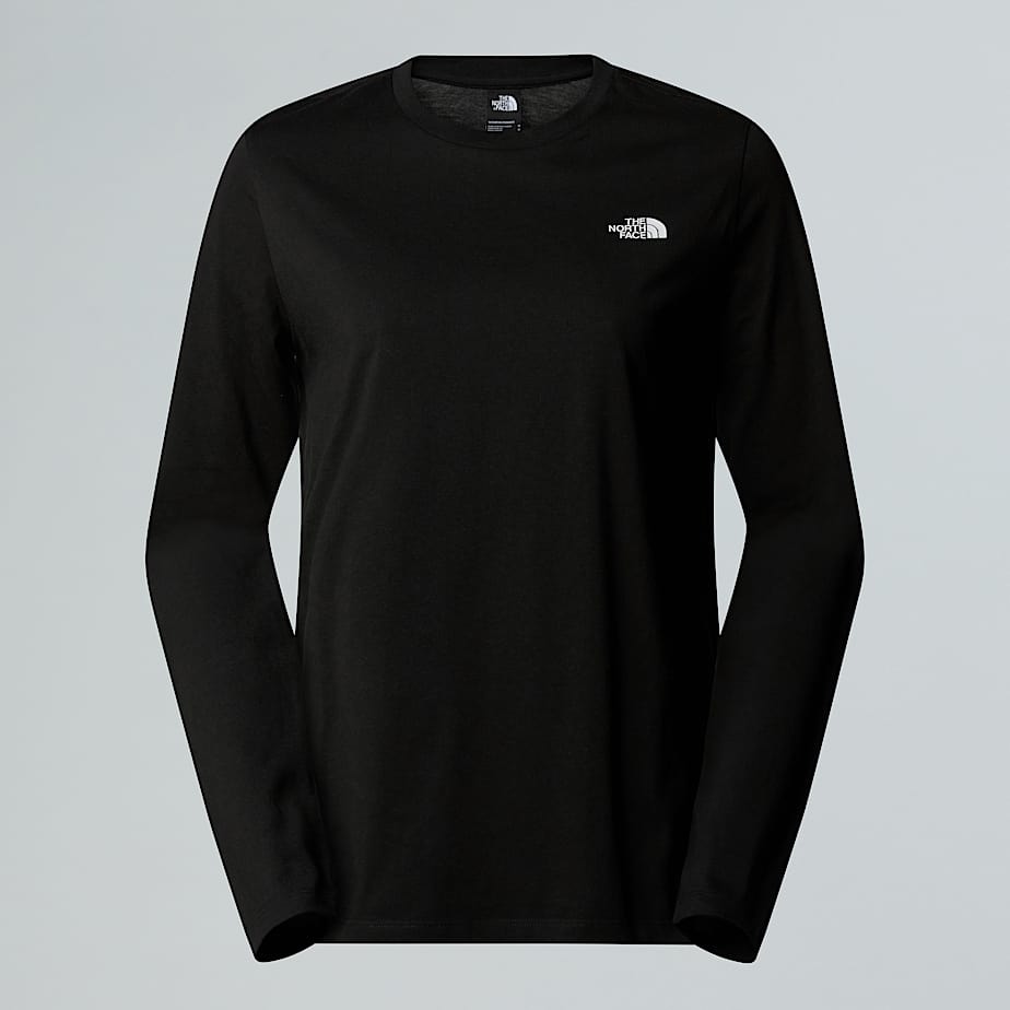 Womens LongSleeve Simple Dome TShirt TNF HERO