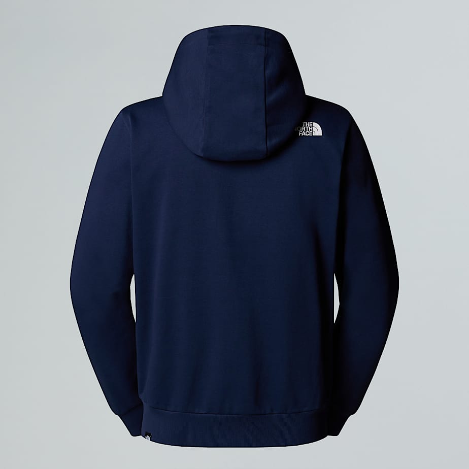 Simple Dome Kapuzenpulli mit durchgehendem RV fr Herren TNF ALT1
