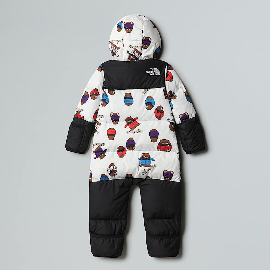 1996 Retro Nuptse Einteiler mit Aufdruck fr Babys TNF ALT1