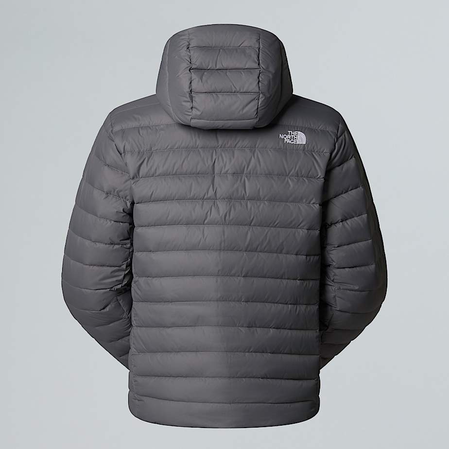 Mens Classic Down Hooded Jacket TNF ALT1