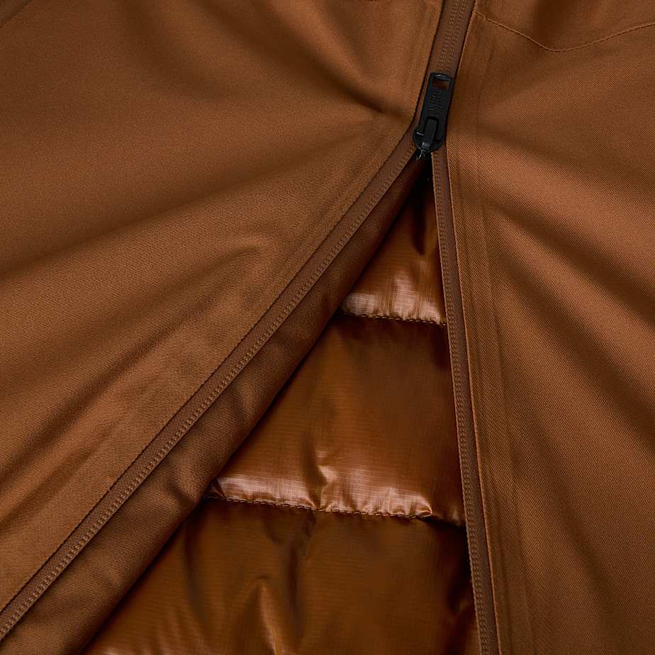 Mens Mountain Range Down Jacket TNF Burnt Umber ALT25