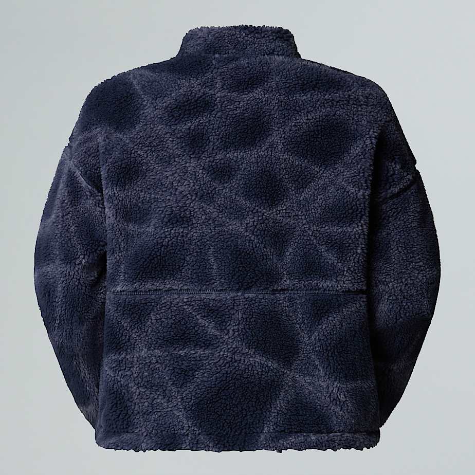 Womens Extreme Pile Printed FullZip Fleece TNF ALT1