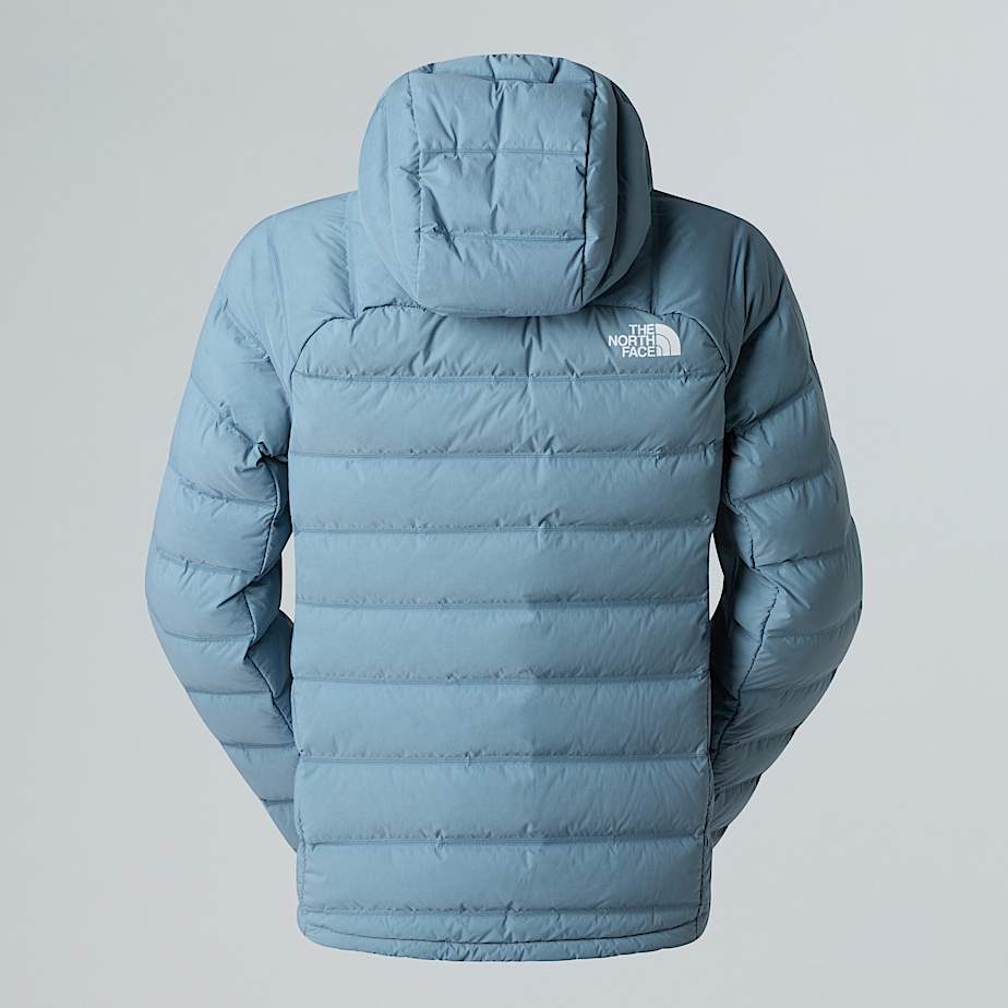 Abseil Stretch Down Hooded Jacket W TNF Shallow Blue ALT1