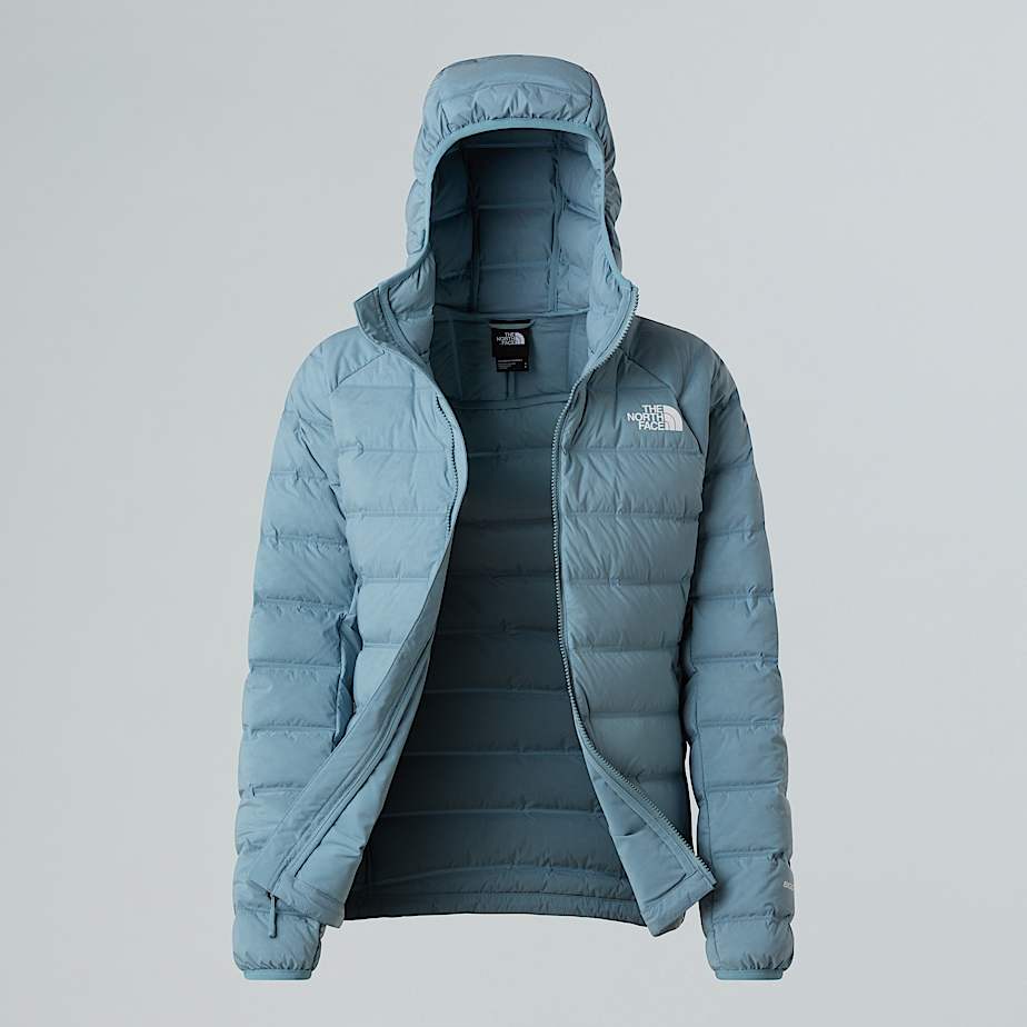 Abseil Stretch Down Hooded Jacket W TNF Shallow Blue ALT23