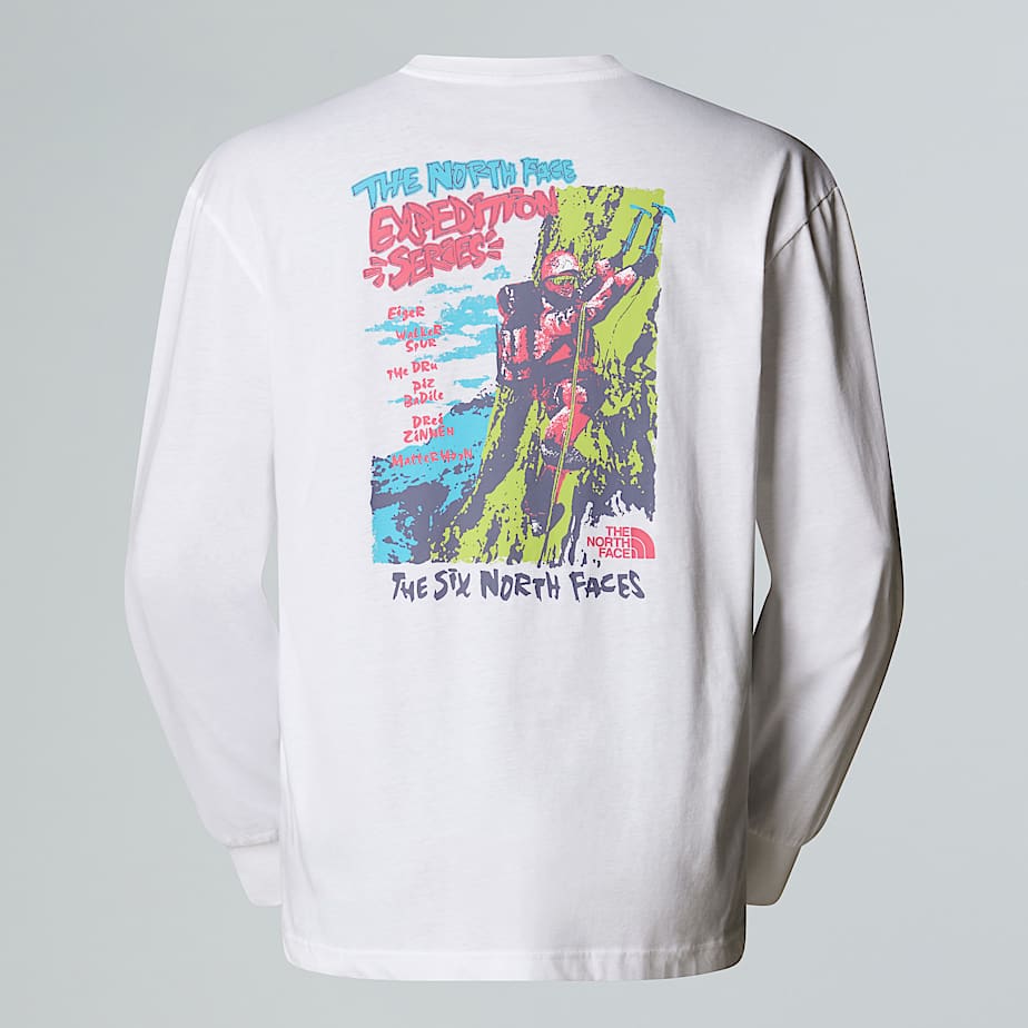 Expedition Celebration LangarmShirt in Oversize in Unisex TNF ALT1