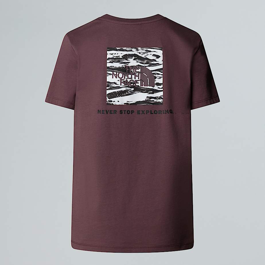Camiseta holgada NSE Box Edge Of Light Infill para mujer TNF ALT1