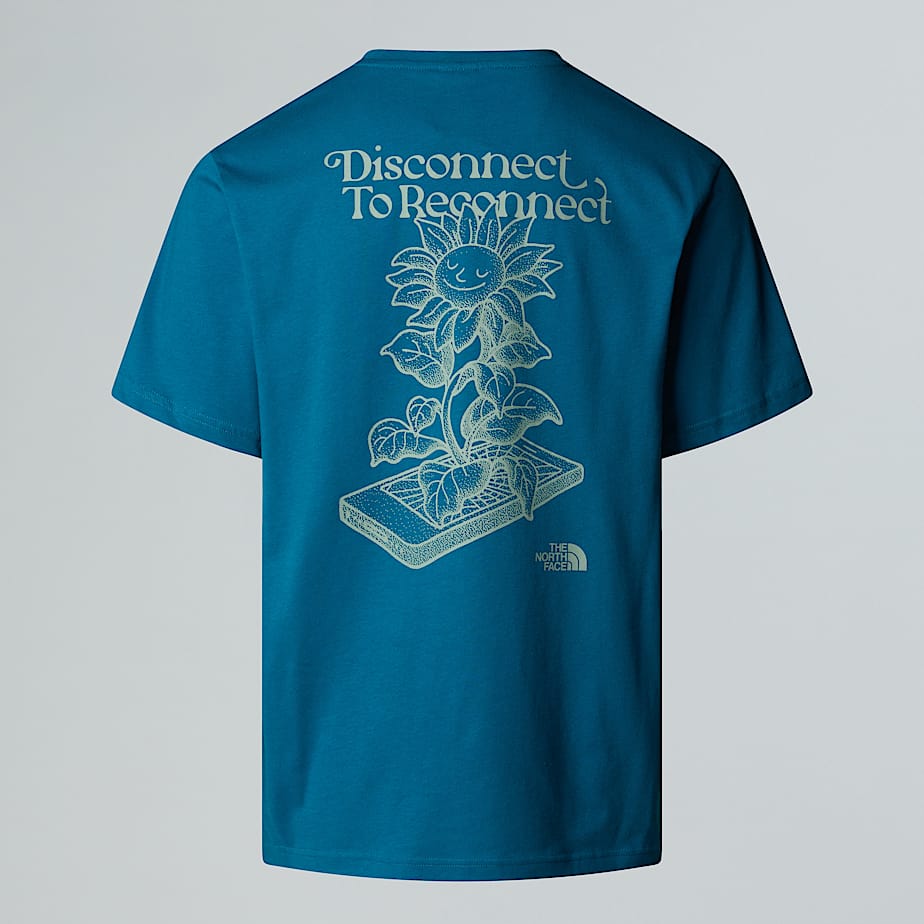 Connect relaxt geschnittenes TShirt mit Grafik in Unisex TNF ALT1