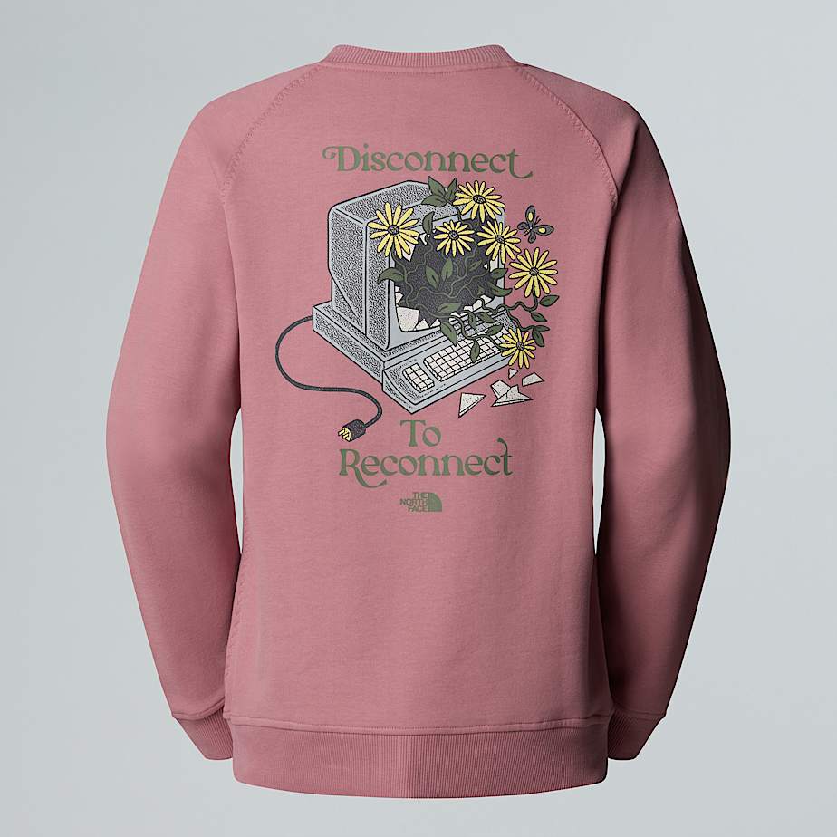 Connect Relaxed Graphic Sweatshirt W TNF ALT1