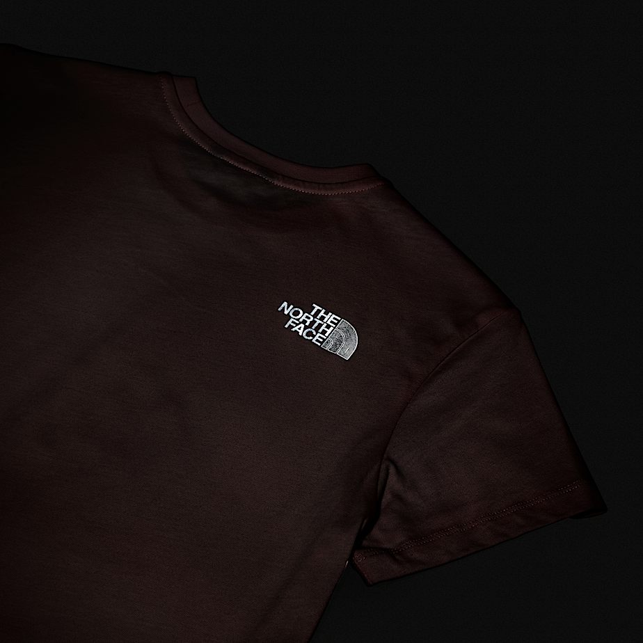 Reflektierendes  relaxt geschnittenes Logo TShirt fr Mdchen TNF ALT20