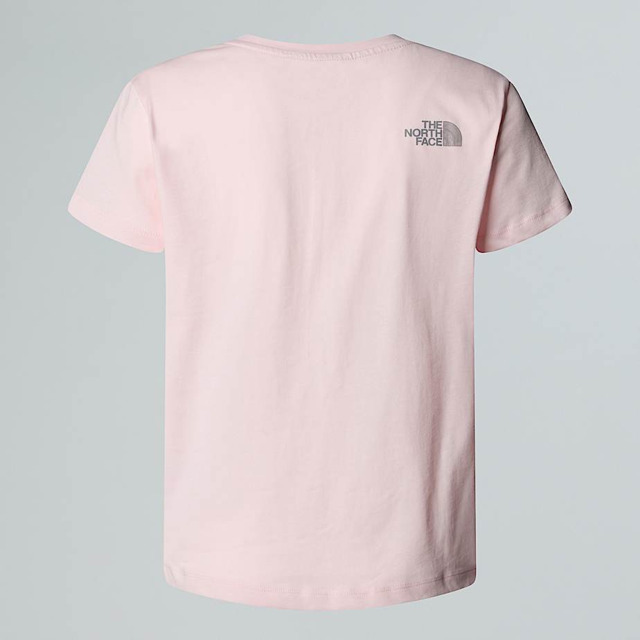 Reflektierendes  relaxt geschnittenes Logo TShirt fr Mdchen TNF ALT1