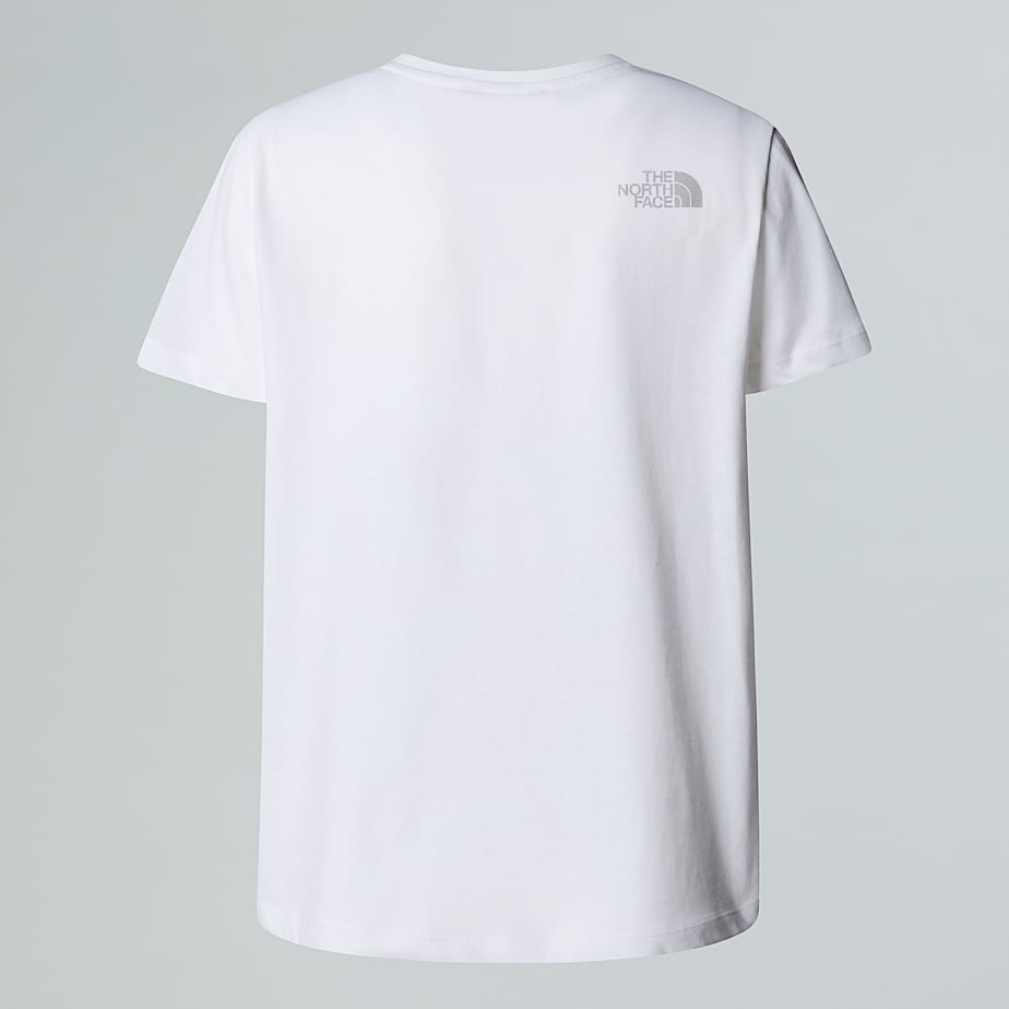Tshirt Reflective Logo Relaxed da ragazzo TNF ALT1