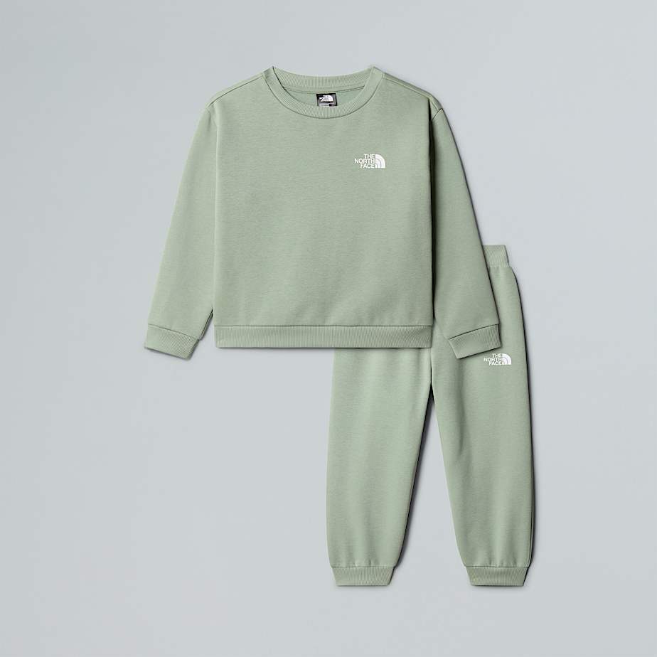 Kids Simple Dome Fleece Set TNF HERO