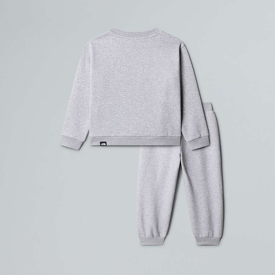 Set in pile Simple Dome da bambini TNF TNF Light Grey Heather ALT1