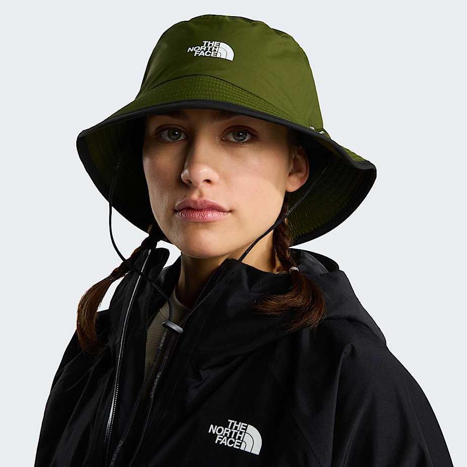 Antora Rain Bucket Hat TNF Woodland GreenTNF Black ALT1