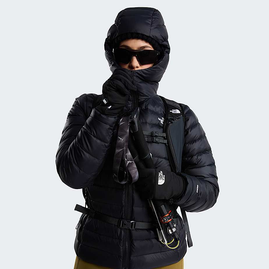 Giacca in piumino con cappuccio Classic da donna TNF ALT11