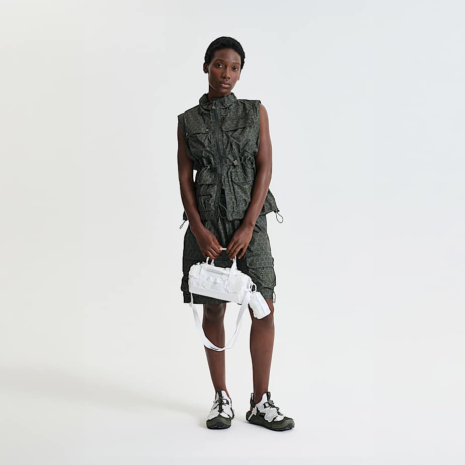 Borsa clutch TNF X Cecilie Bahnsen Maria Translucent Base Camp TNF ALT1