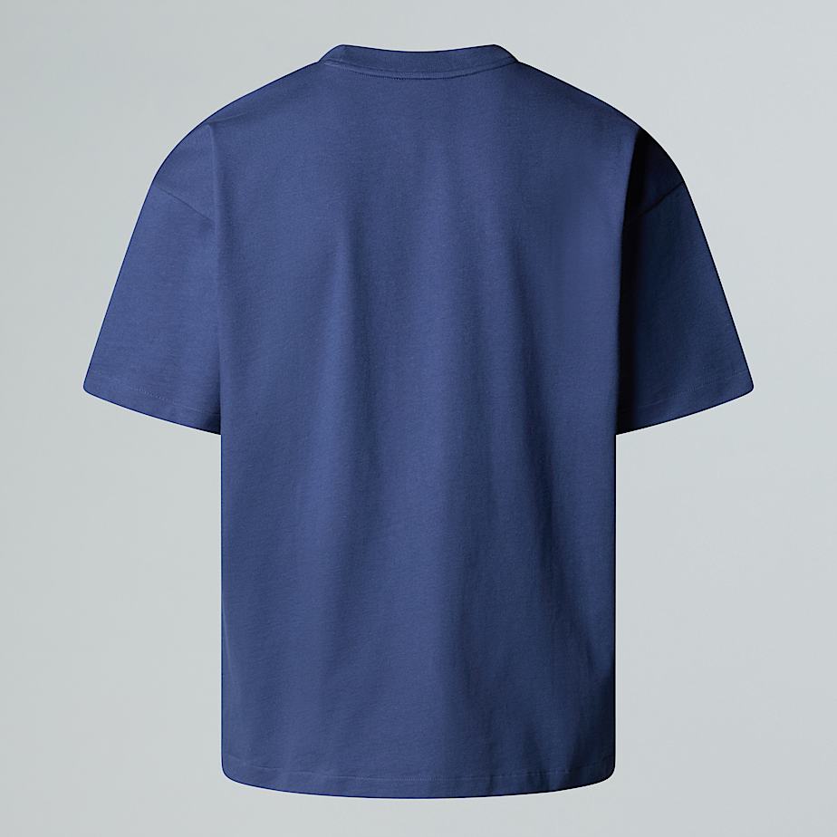 Tshirt de malha Red Box unissexo TNF Lunar Blue ALT1