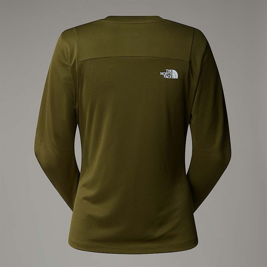 Tshirt manches longues repliable LIGHTRANGE pour femme TNF ALT1