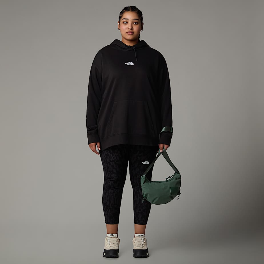 Felpa con cappuccio Plus Size Essential Relaxed da donna TNF ALT5
