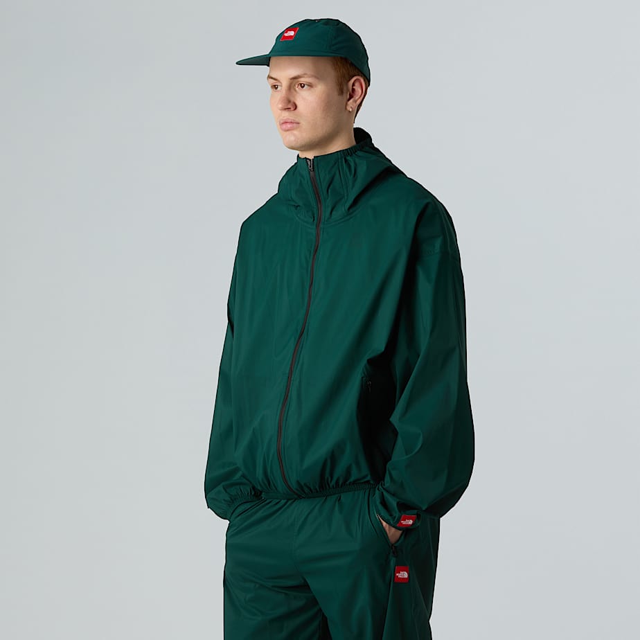 Red Box klein verpackbare Windjacke mit Kapuze Unisex TNF ALT4