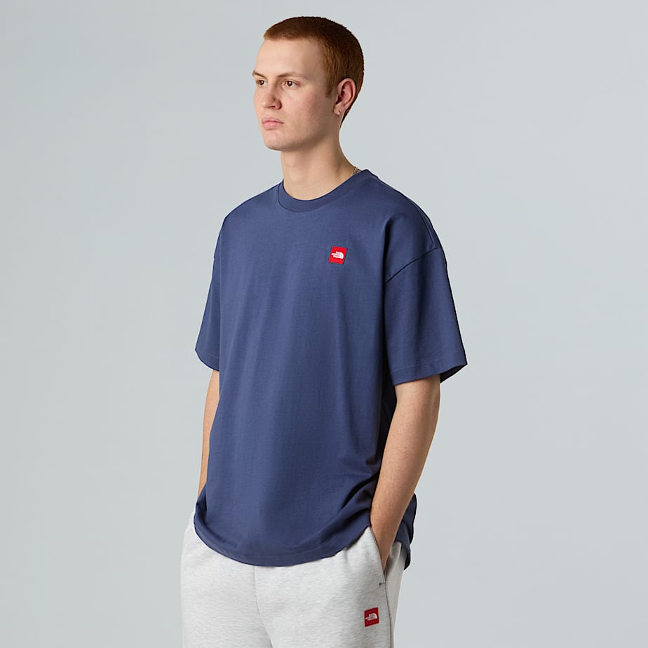 Tshirt de malha Red Box unissexo TNF Lunar Blue ALT4