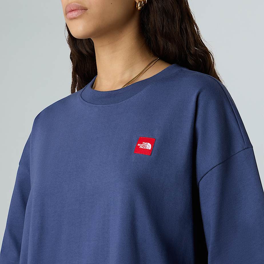 Tshirt de malha Red Box unissexo TNF Lunar Blue ALT11
