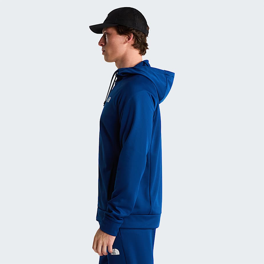 Sweat  capuche zipp Reaxion 20 pour homme TNF Estate Blue Dark Heather ALT2