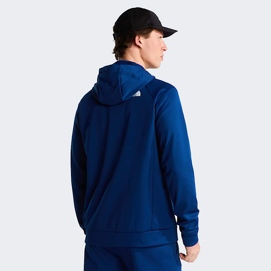 Sweat  capuche zipp Reaxion 20 pour homme TNF Estate Blue Dark Heather ALT3